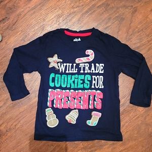Christmas long sleeve shirt Sz 4